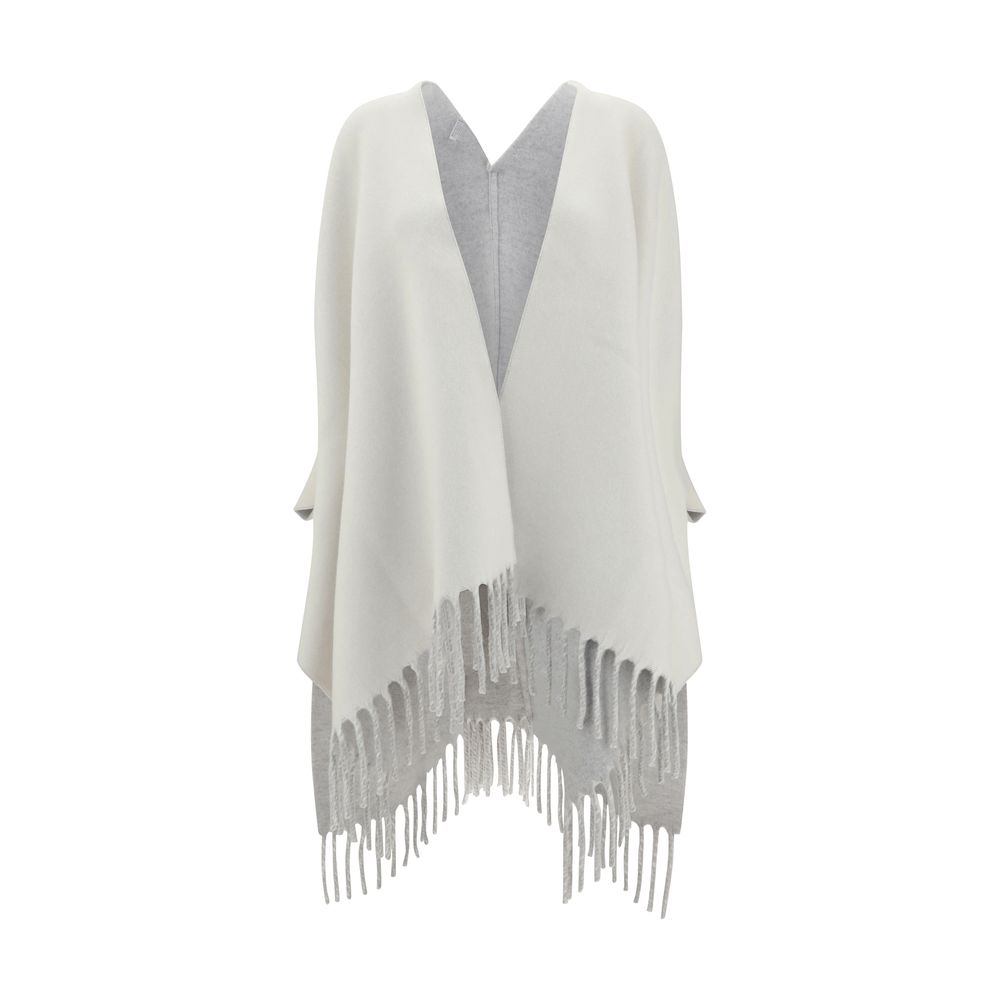 Poncho Brunello Cucinelli oversize noir