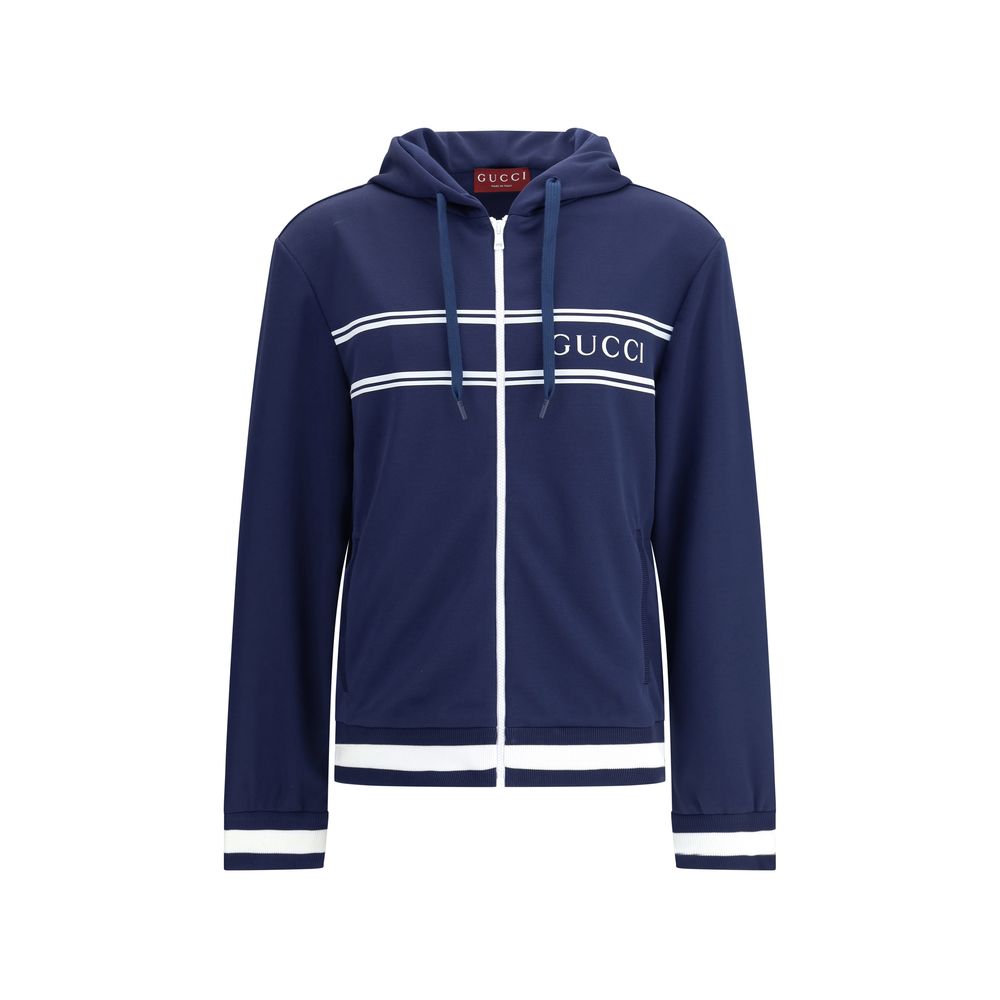Veste technique à capuche italienne noire