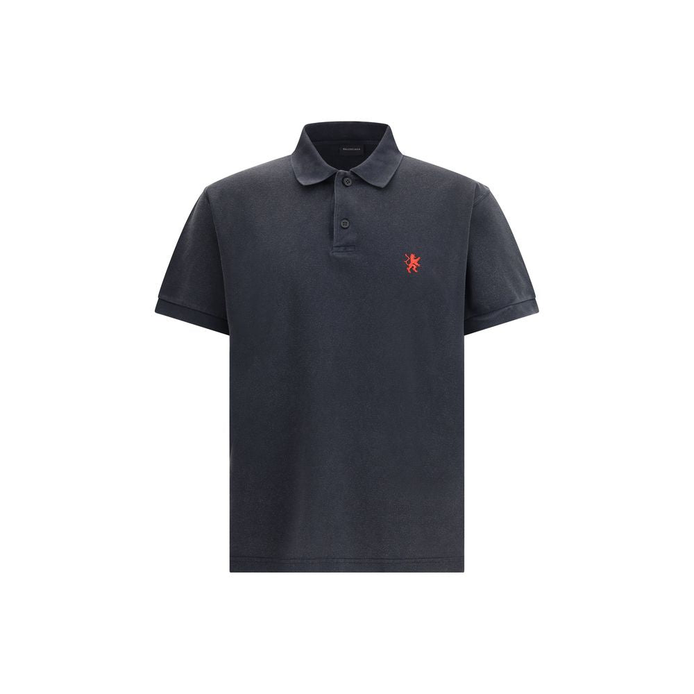 Polo Balenciaga classique noir