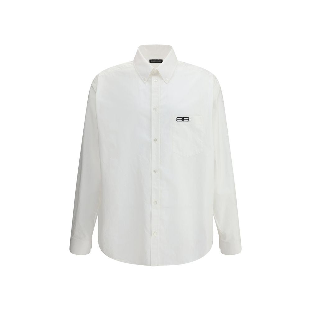 Chemise Balenciaga oversize noire