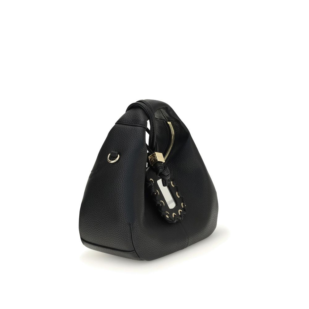 Mini sac hobo Grainé noir