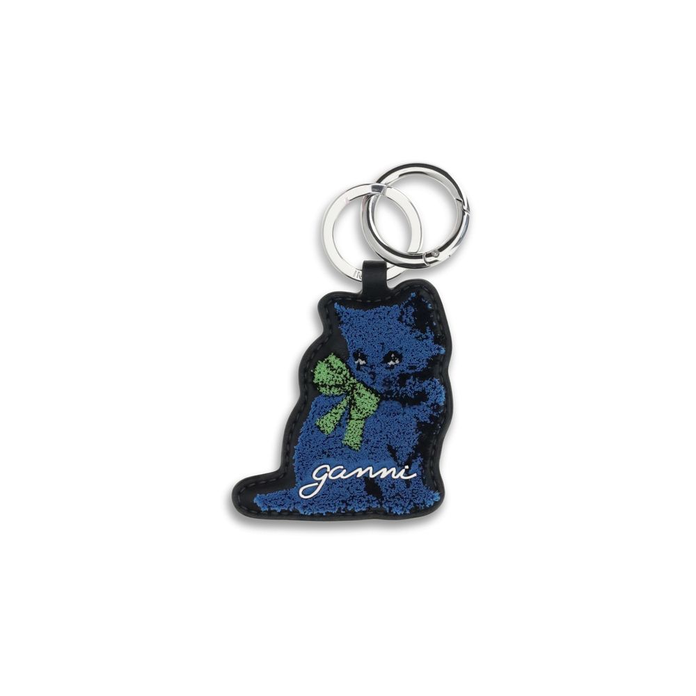 Porte-clés Ganni Kitty multicolore