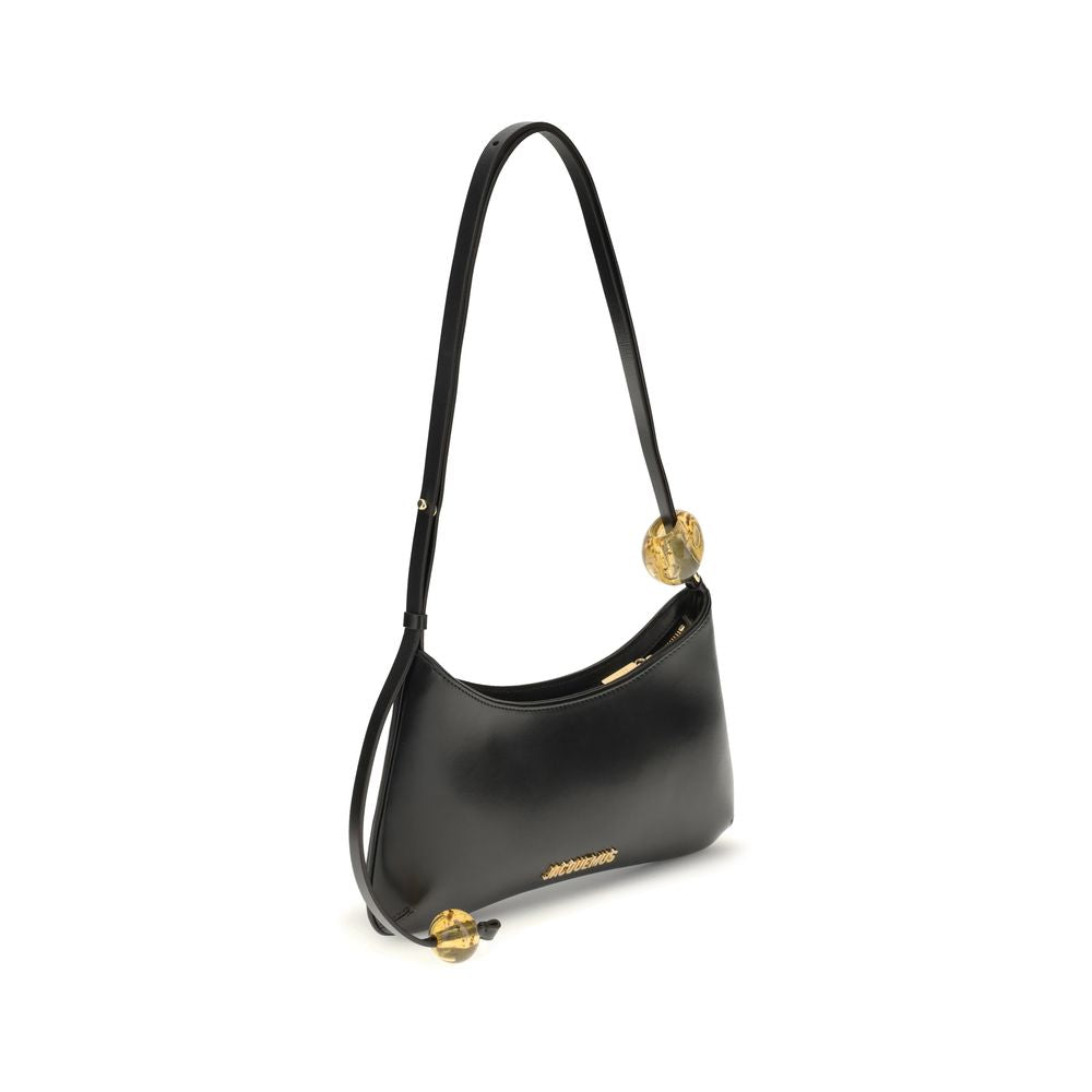 Sac à épaule Jacquemus Bisou Perle noir