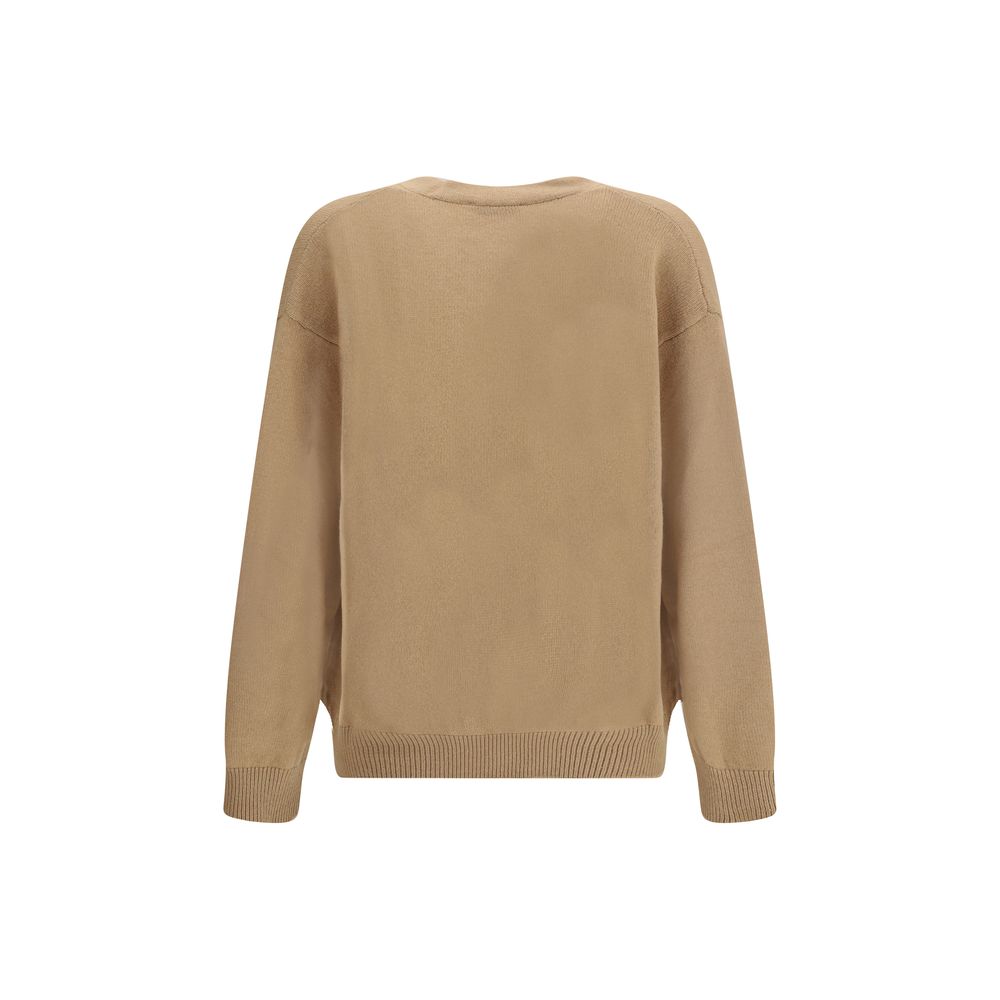 Cardigan Laneus oversized beige