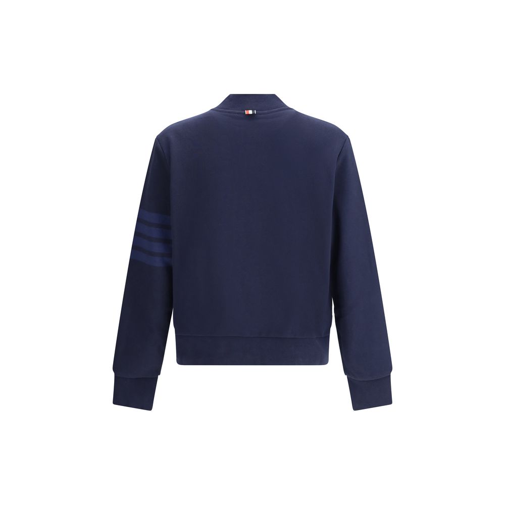 Sweat à zip Thom Browne gris