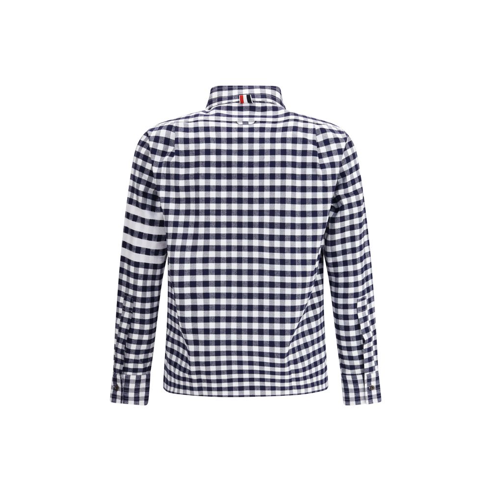 Chemise Thom Browne Vichy bleue