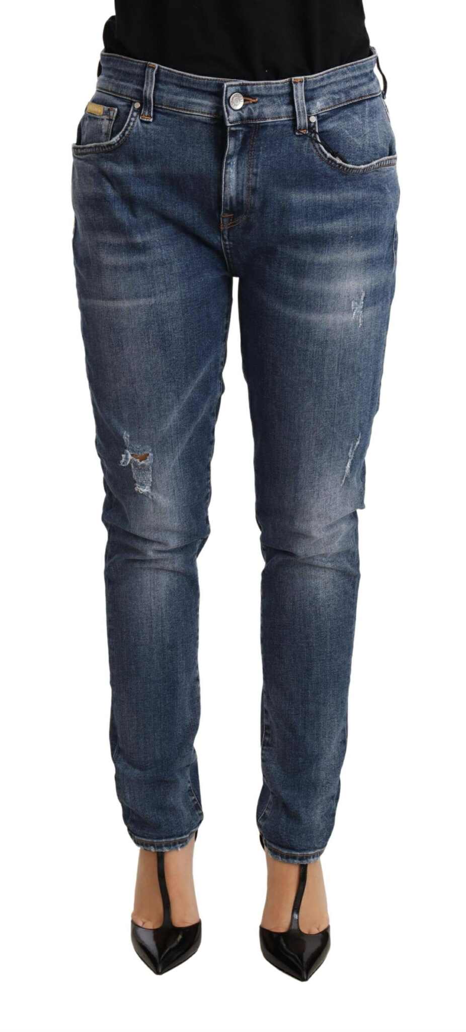 Pantalon Dolce & Gabbana slim bleu