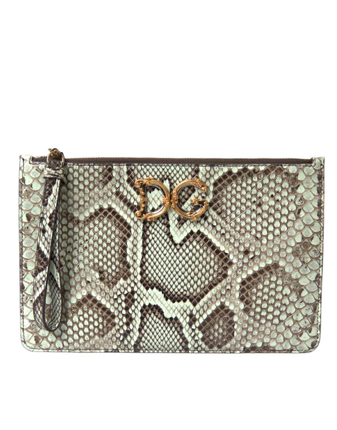 Clutch Dolce & Gabbana vert acqua