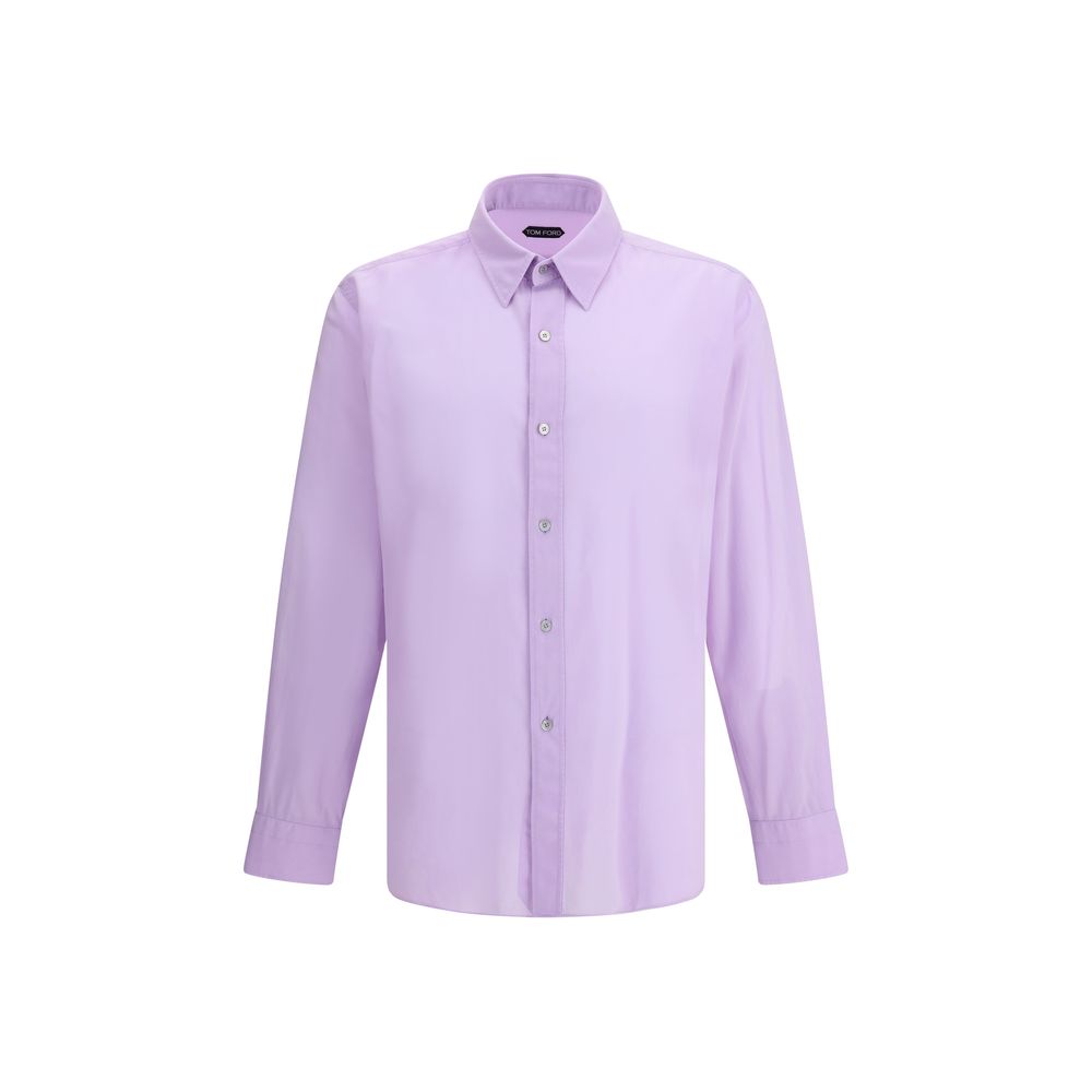 Chemise Tom Ford asymétrique blanche