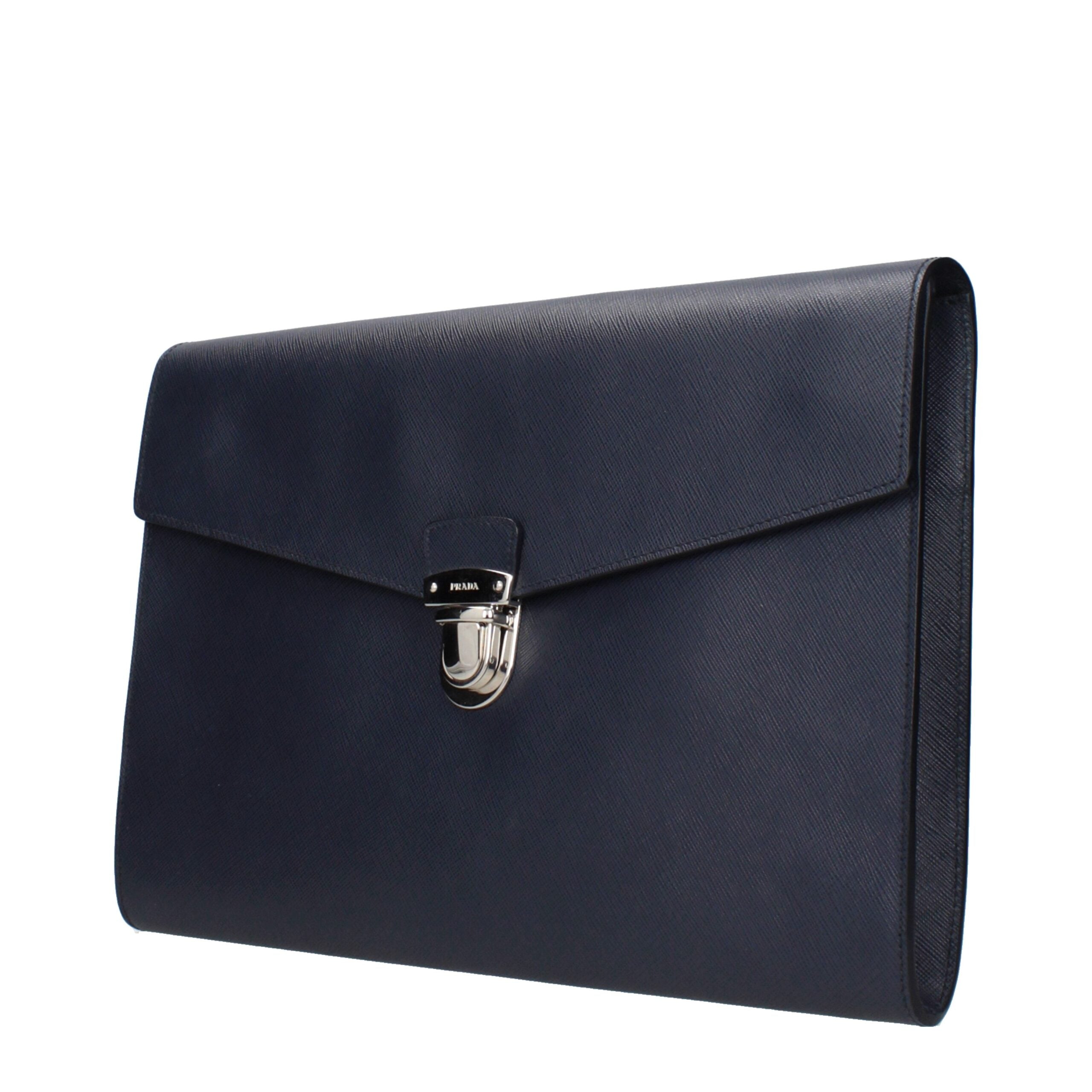 Clutch Prada VR00749Z2F0216 bleue