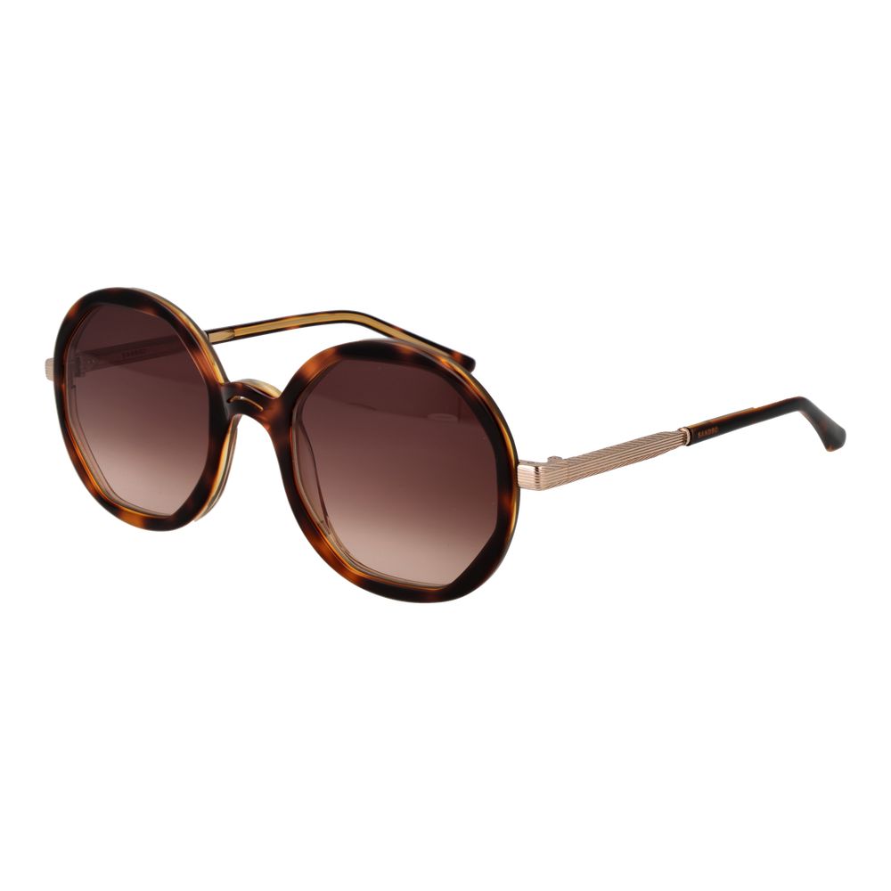 Lunettes de soleil marron