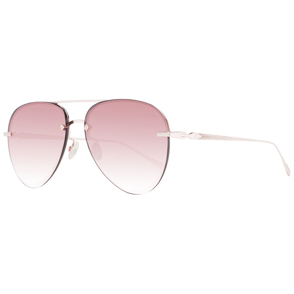 Lunettes de soleil Rose Gold aviatrices rose gold