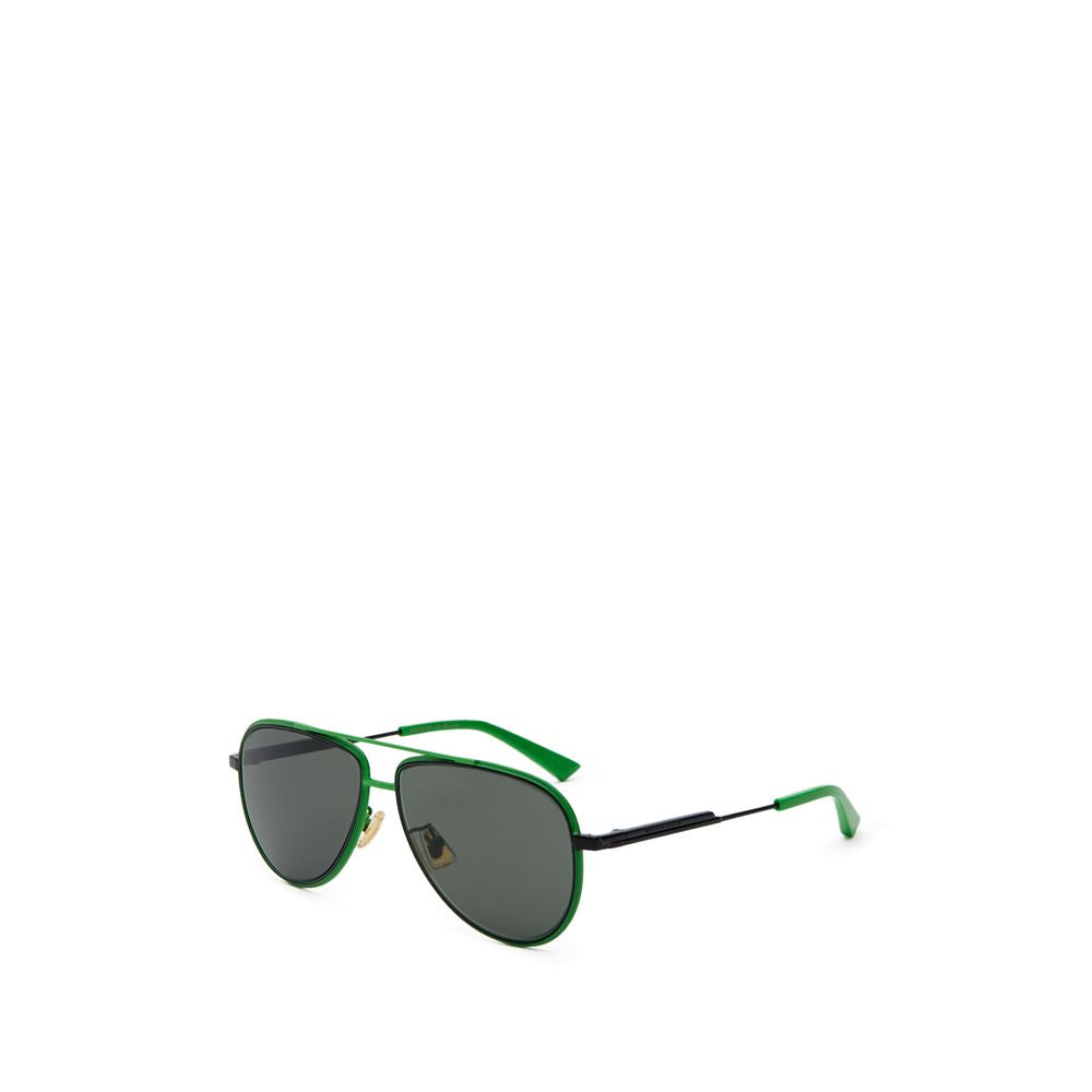 Lunettes Bottega Veneta Aviateur vertes