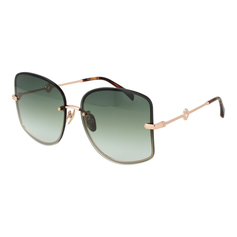 Lunettes de soleil Rose Gold vertes