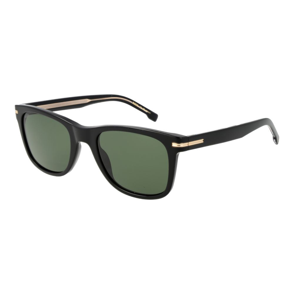 Lunettes de soleil noires vertes