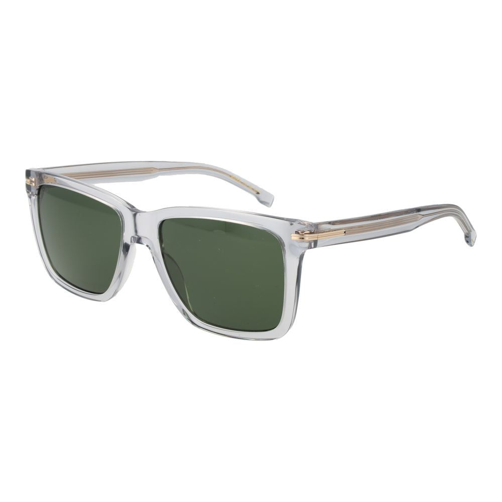 Lunettes de soleil transparentes vertes
