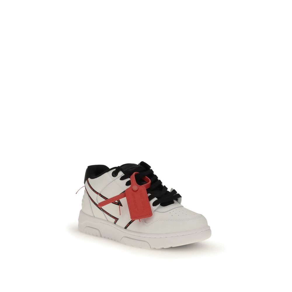 Baskets Off-White Stitched Arrow blanches