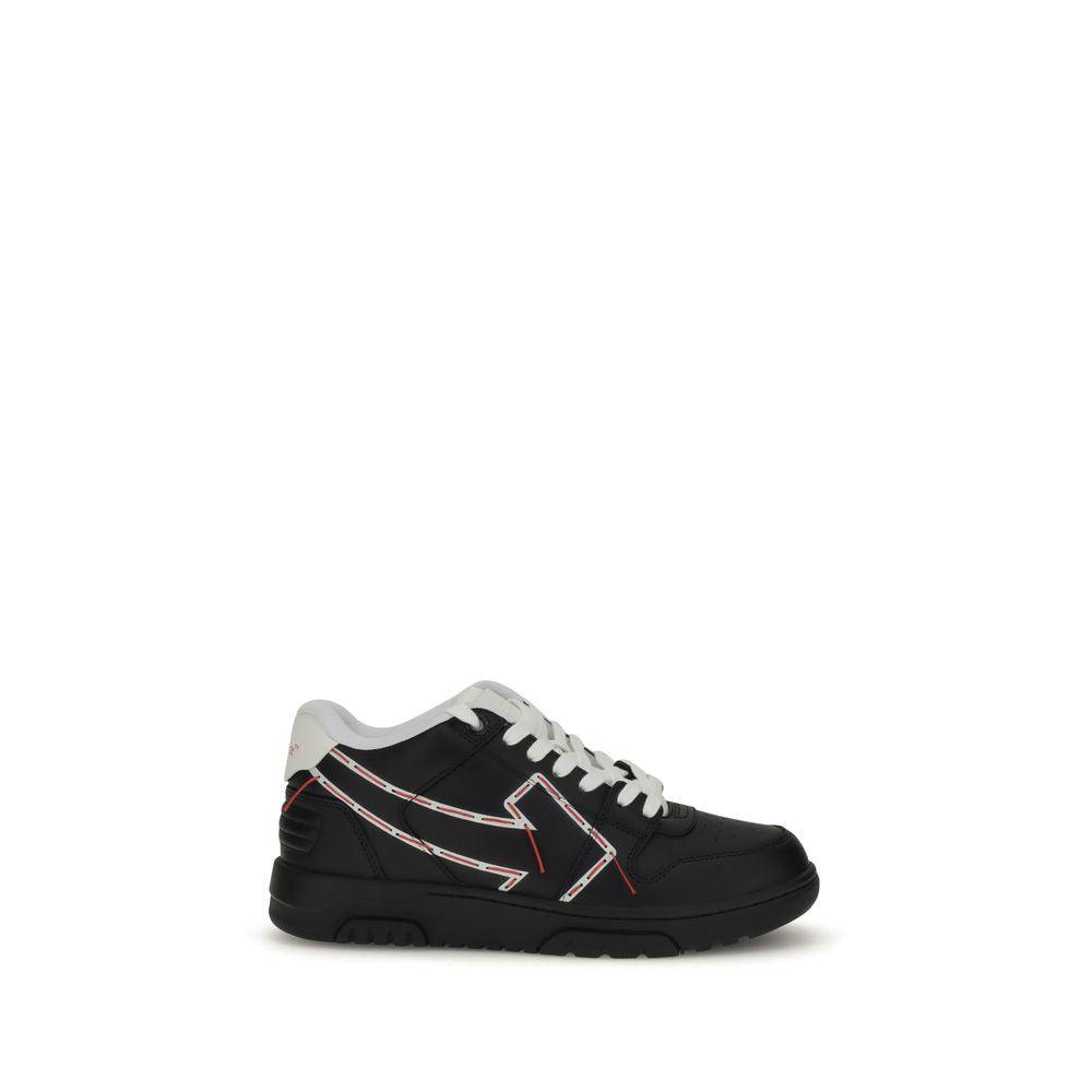 Baskets Off-White Stitched Arrow blanches