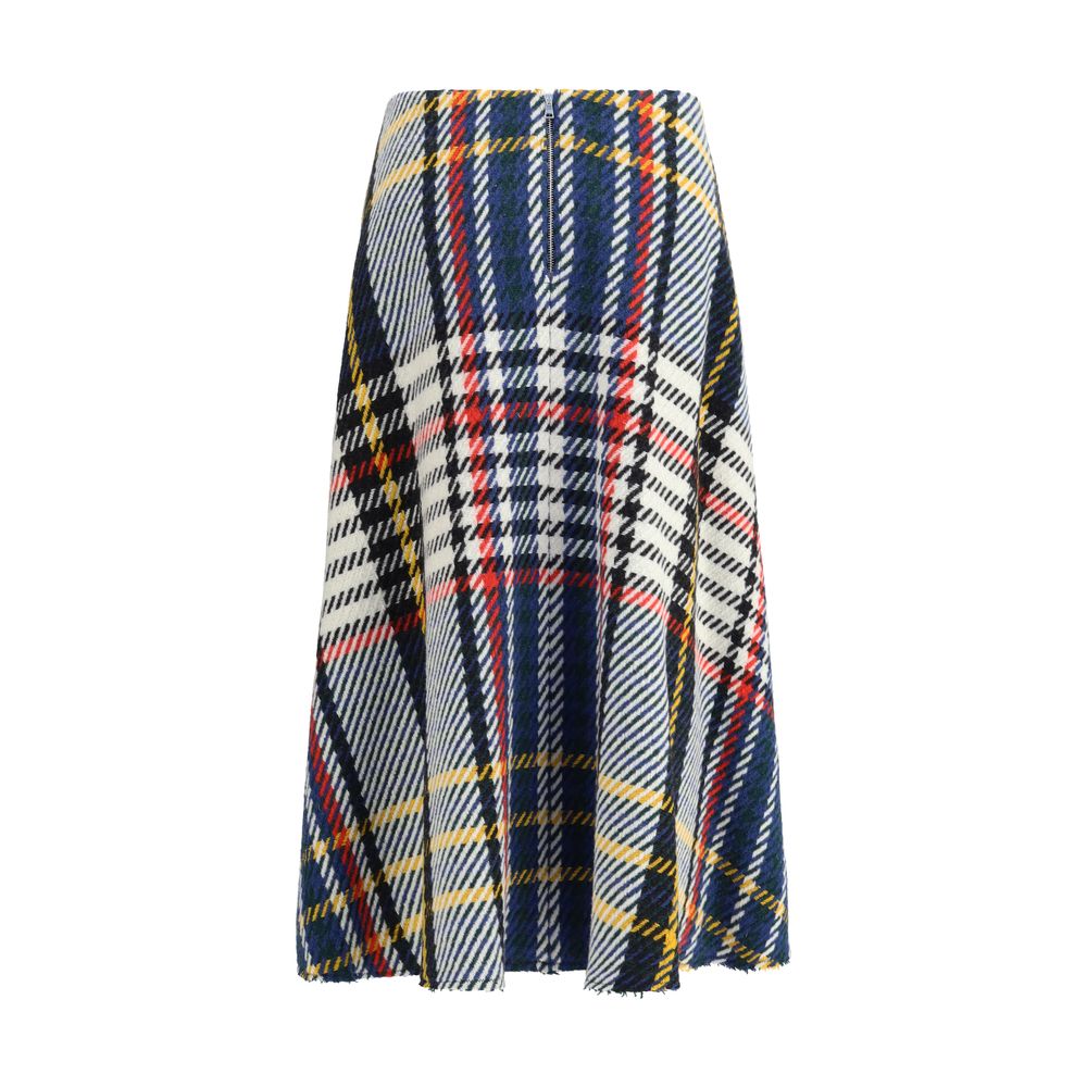Jupe midi Sara Roka multicolore
