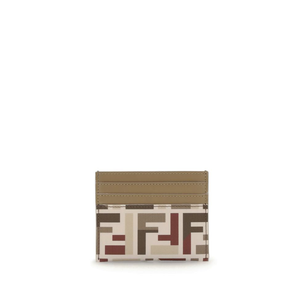 Porte-cartes Fendi FF bleu