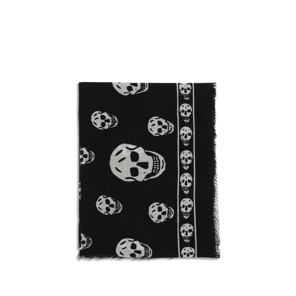 Plaid CA Skull 104x120 noir