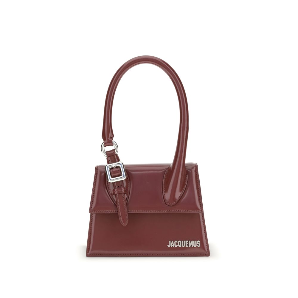Sac à main top-handle en cuir beige
