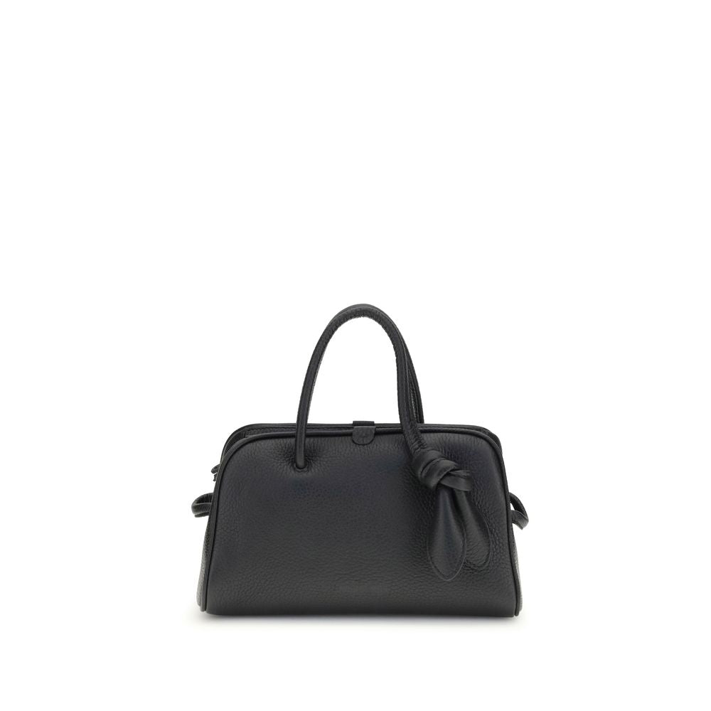 Sac à main en cuir noir