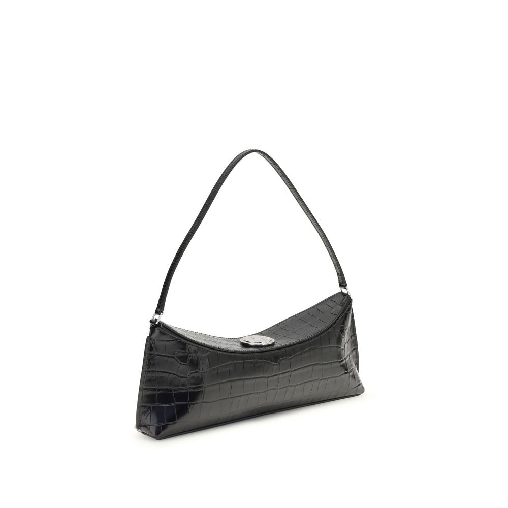 Sac à main en cuir noir