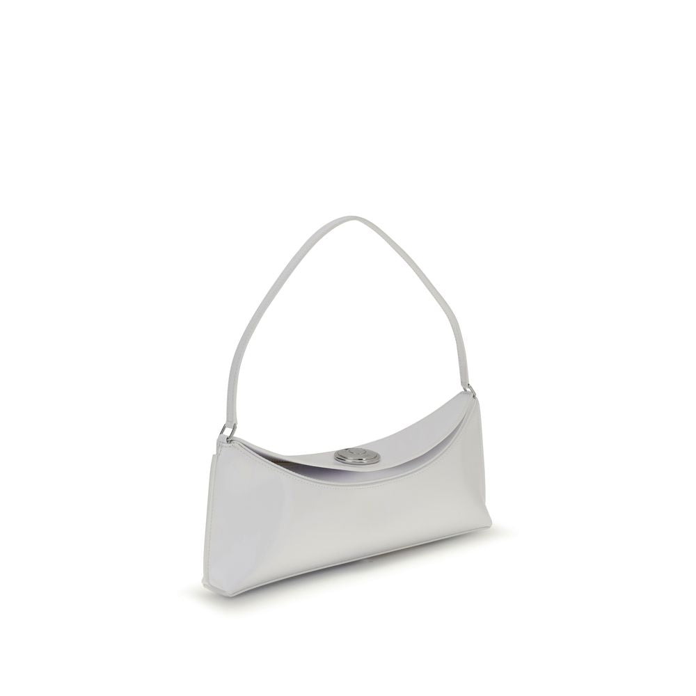 Sac épaule en cuir noir