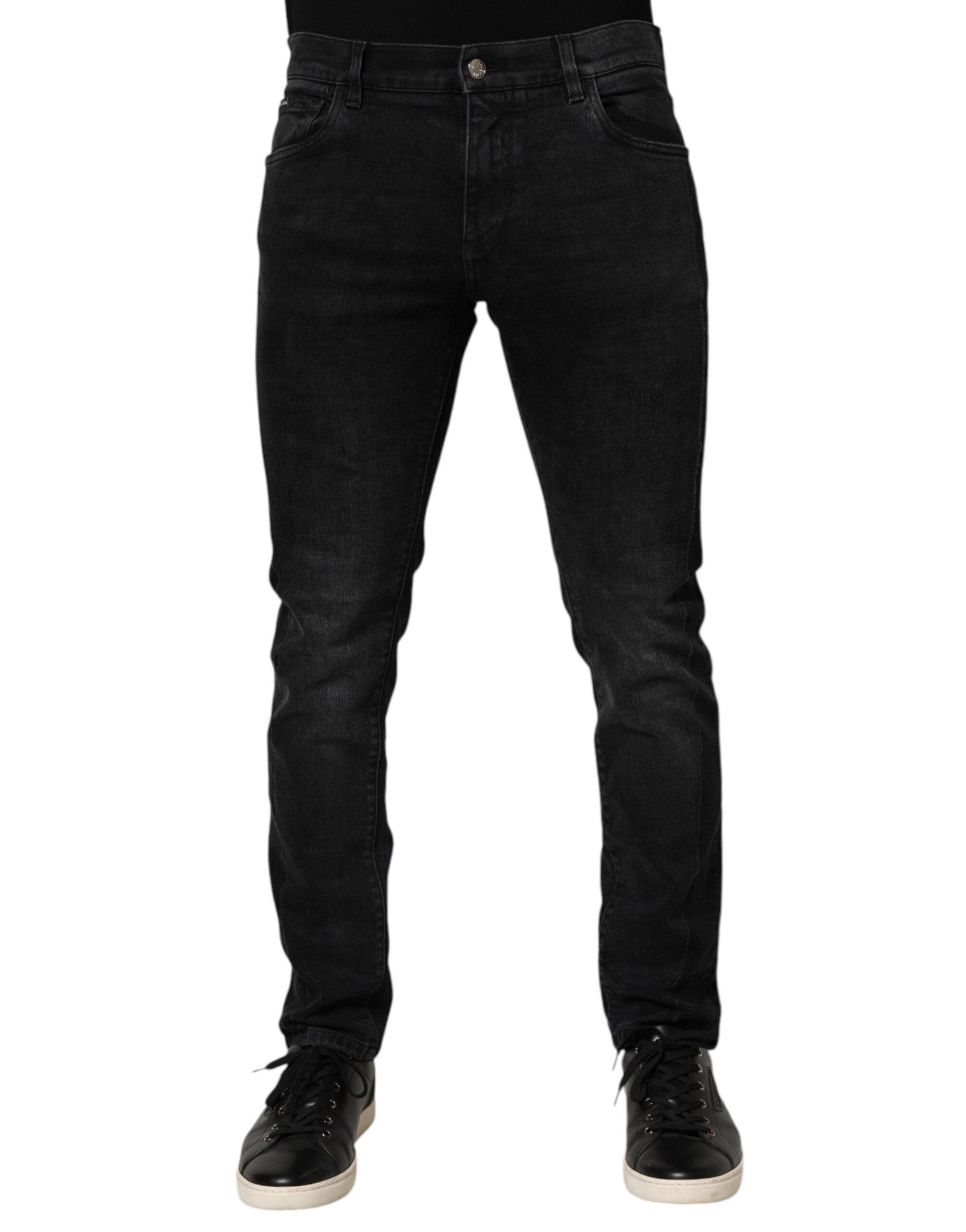 Pantalon Dolce & Gabbana slim noir