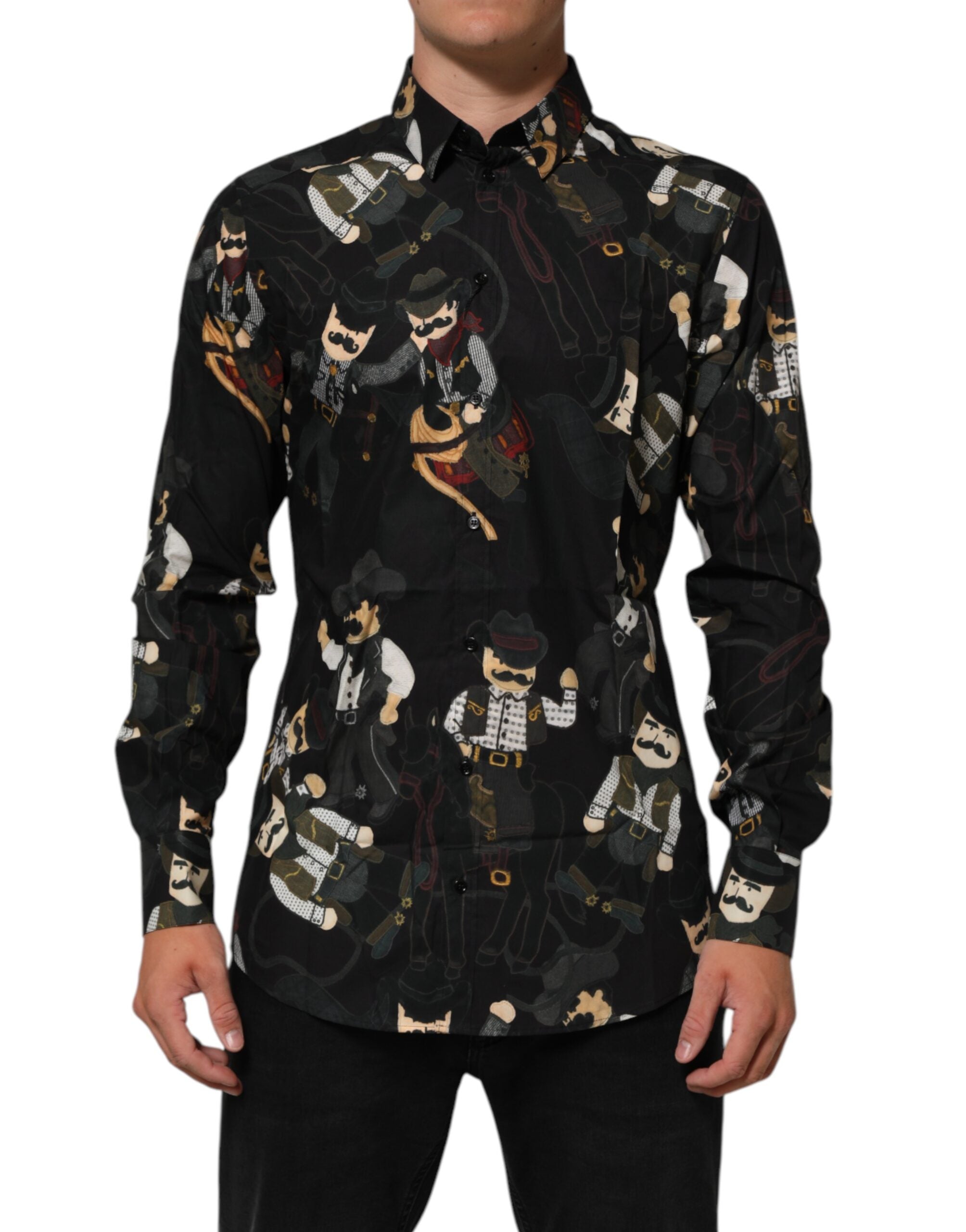 Chemise Dolce & Gabbana cowboy noire
