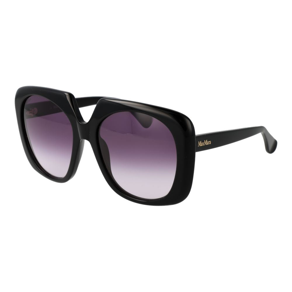 Lunettes noires Black Women violettes