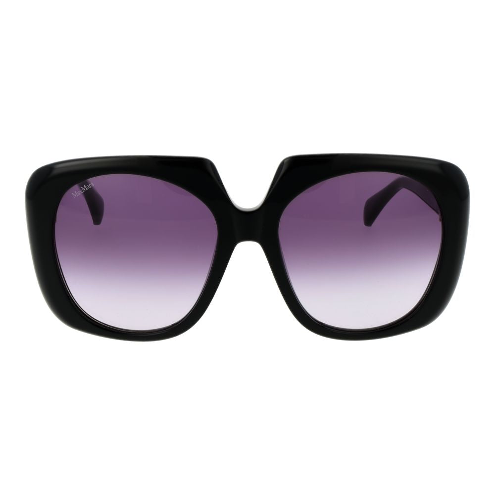 Lunettes noires Black Women violettes