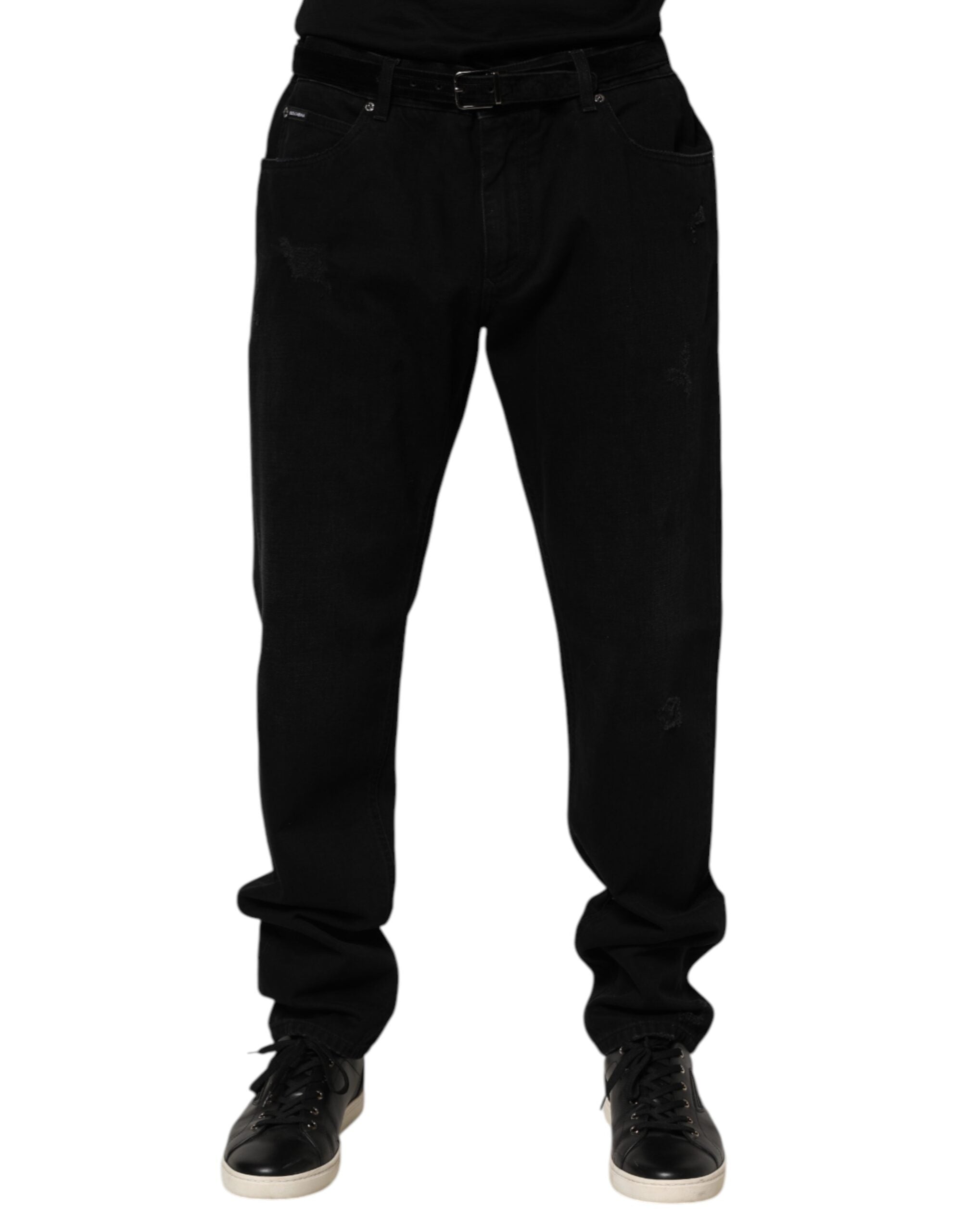Pantalon Dolce & Gabbana régulier noir