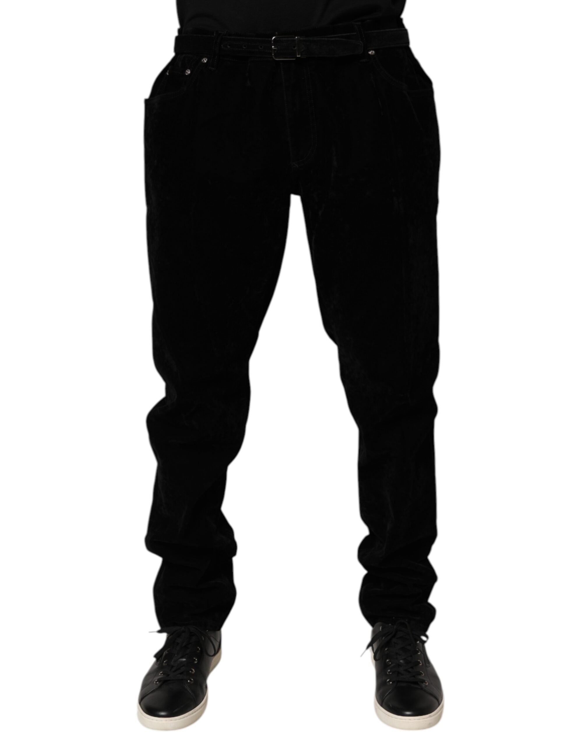 Pantalon Dolce & Gabbana slim noir