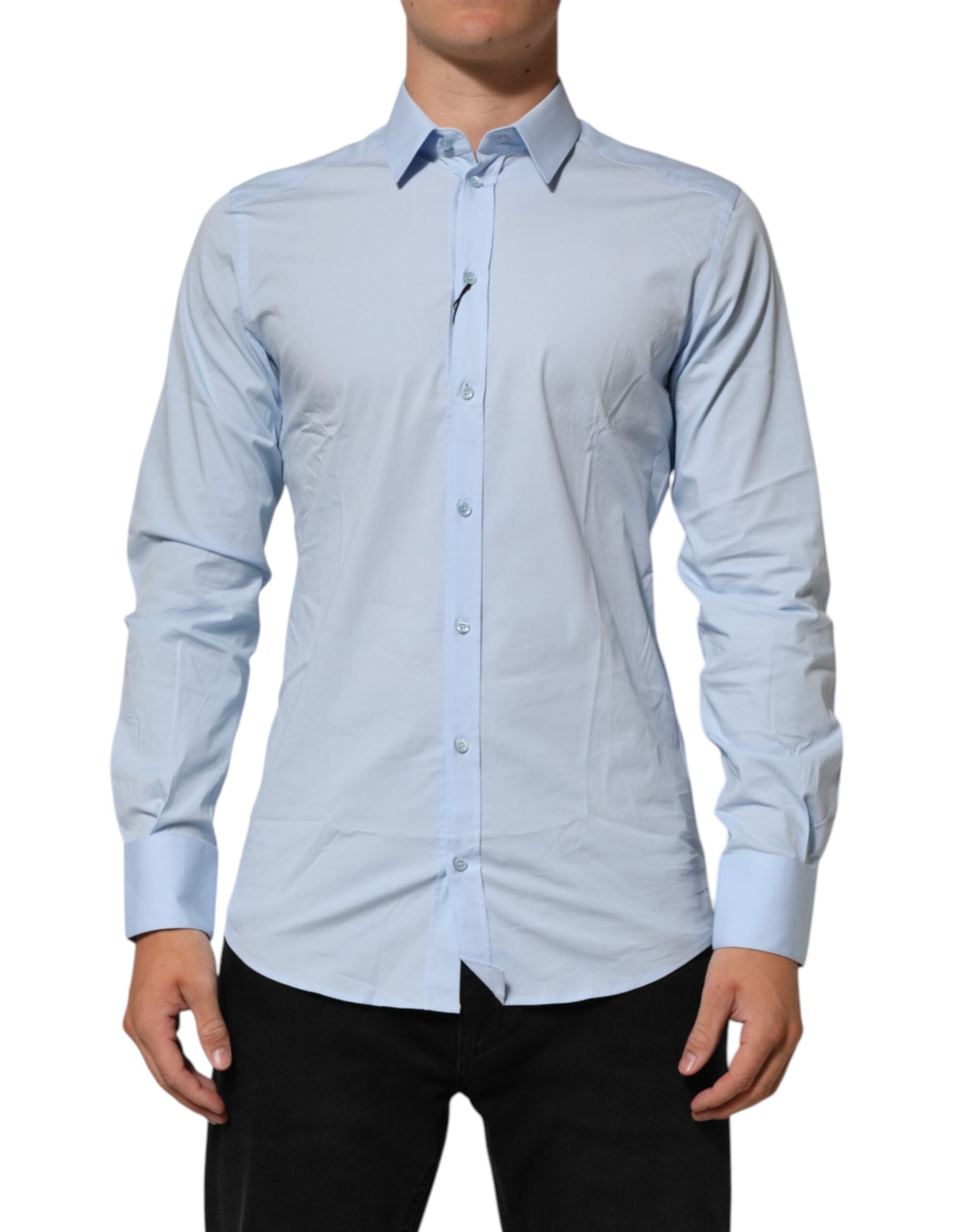 Chemise Dolce & Gabbana GOLD bleue