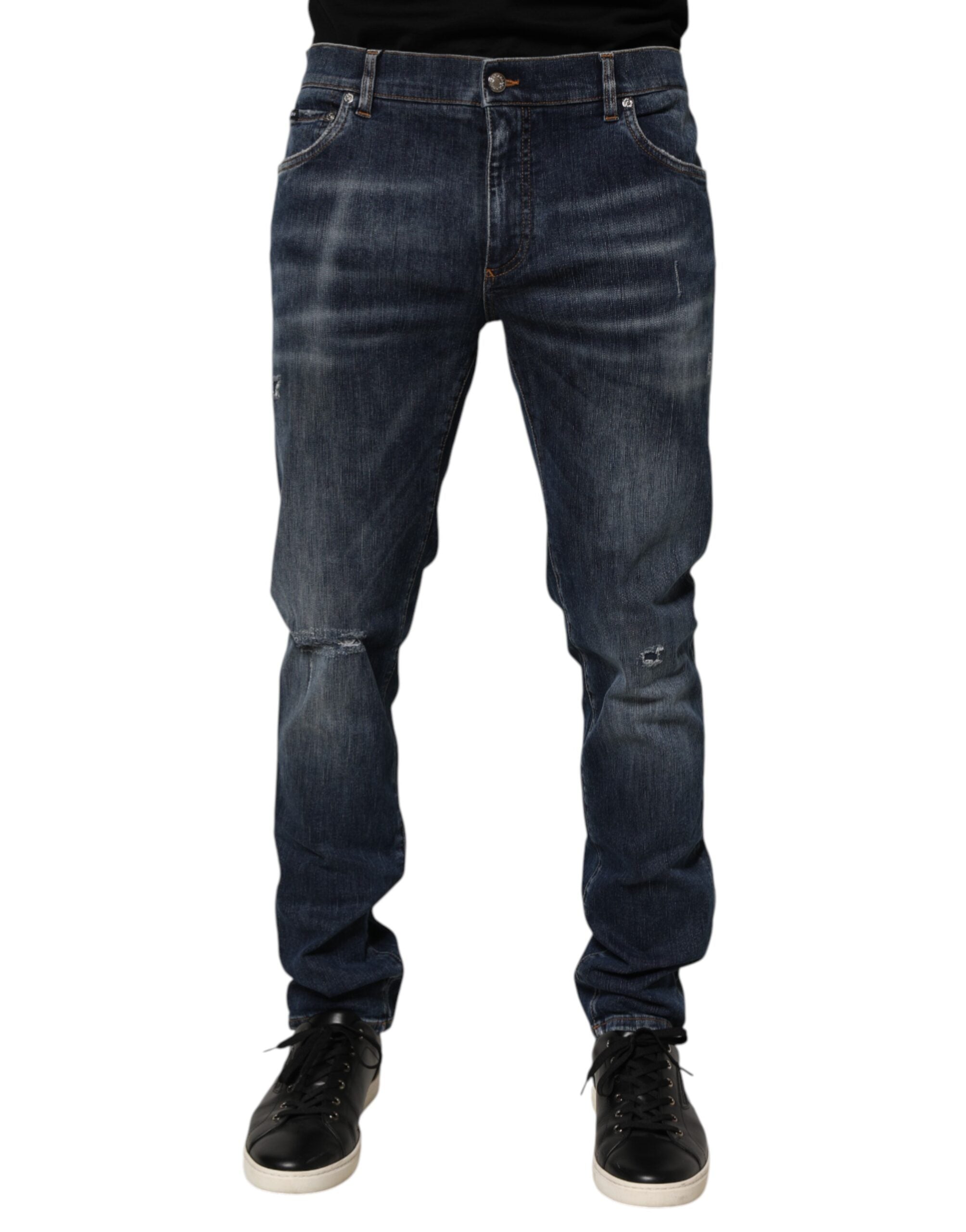 Jean Dolce & Gabbana Running bleu foncé