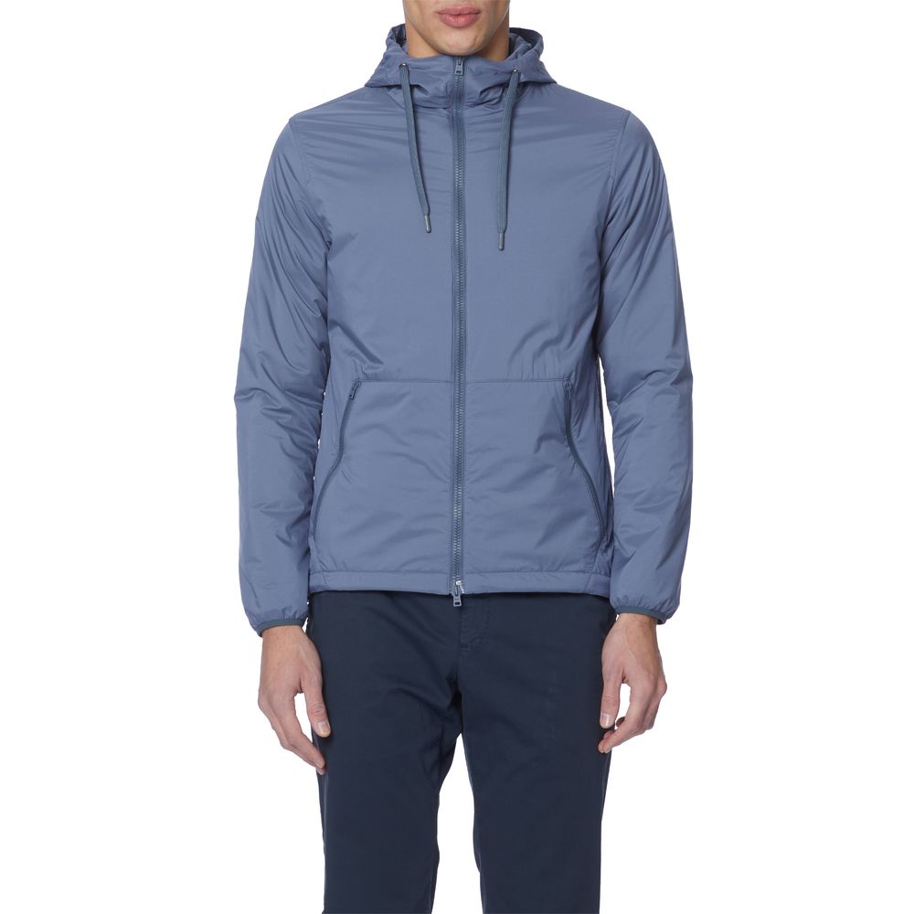 Veste Herno à capuche bleue