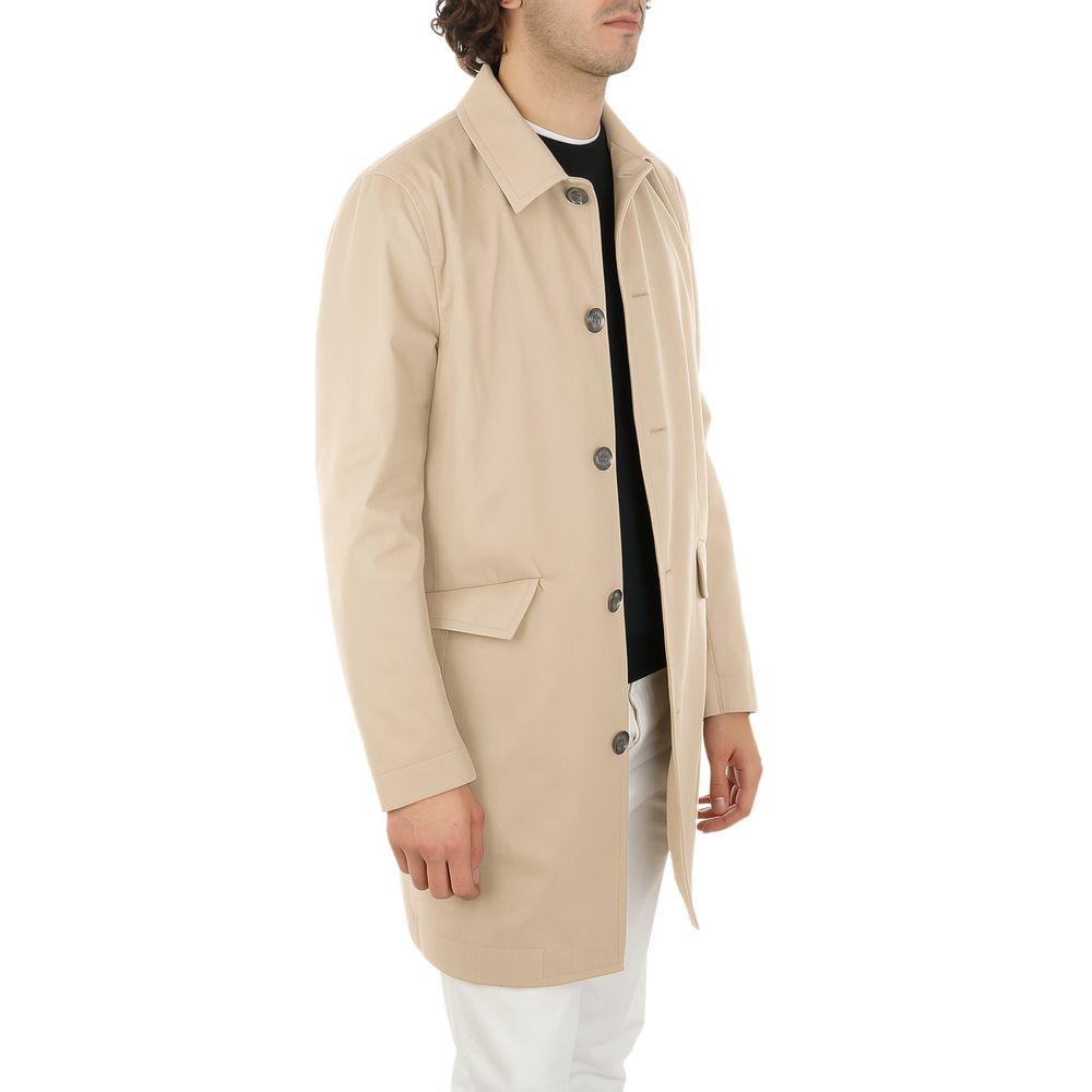 Veste Beige Cotton Jacket beigne