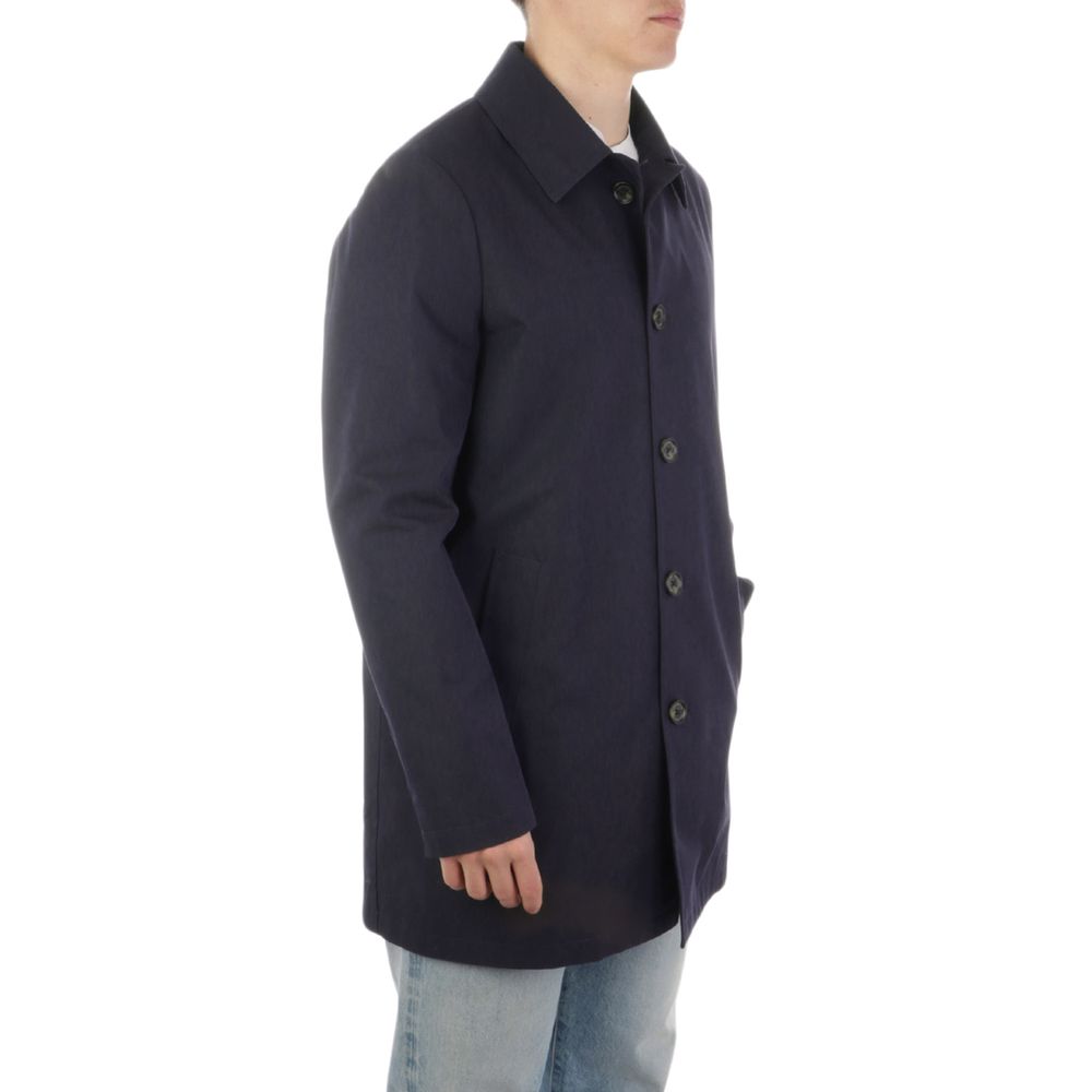 Veste bleue homme avec poches