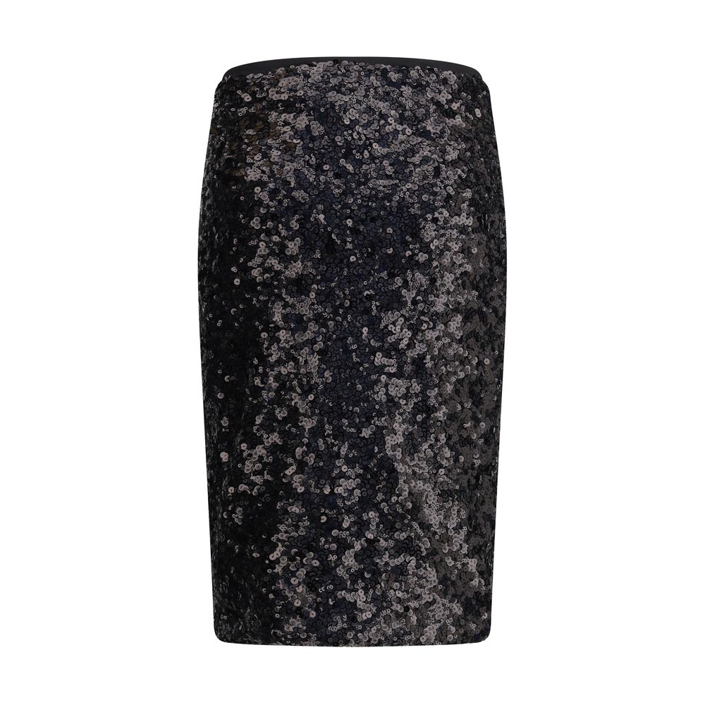 Jupe Pappacieca à sequins noire