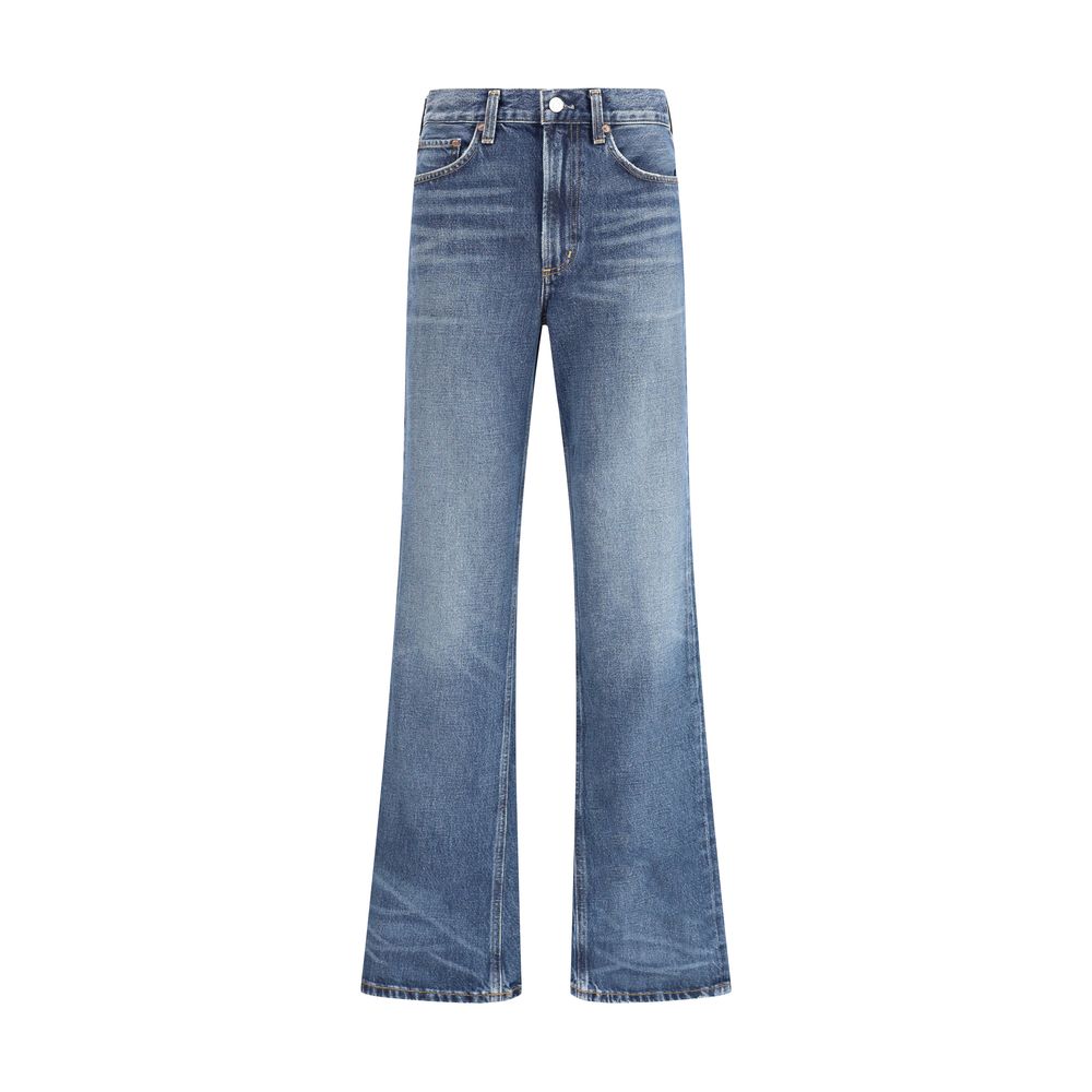 Jean Kick Boot stencil bleu