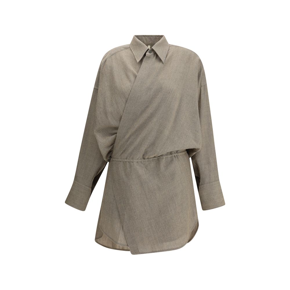Robe chemisier Petar Petrov laine noire