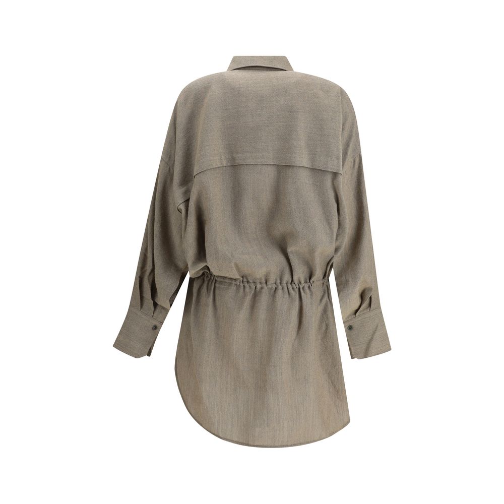 Robe chemisier Petar Petrov laine noire