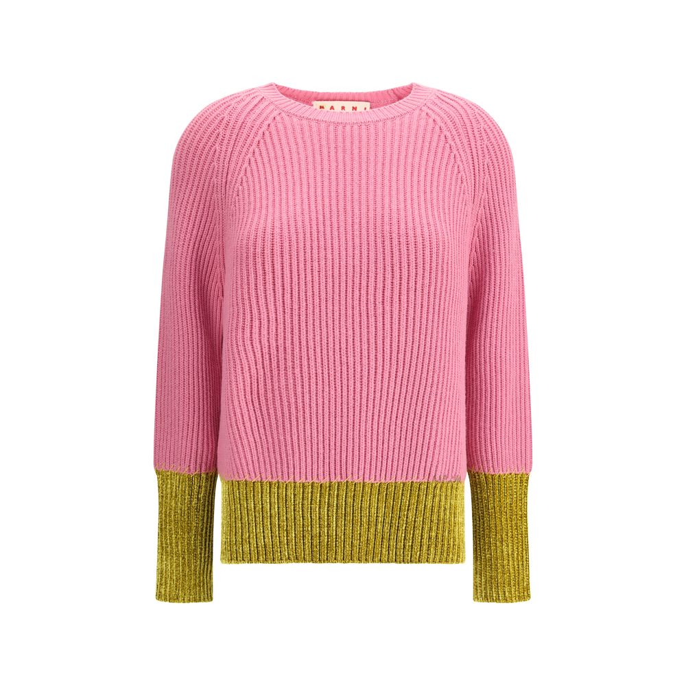 Pull Marni color-block multicolore