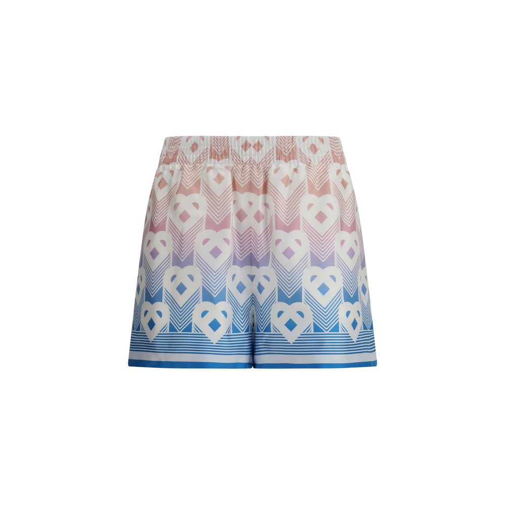 Short Casablanca Gradient Heart multicolore