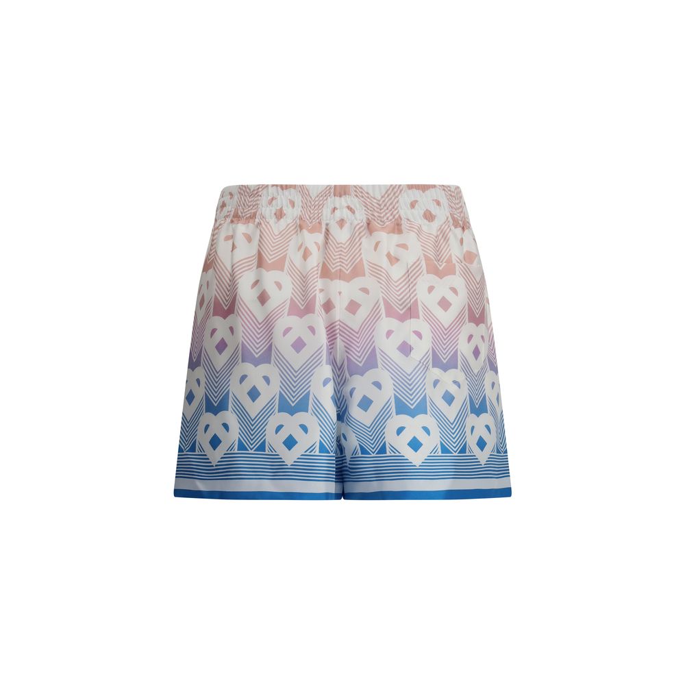 Short Casablanca Gradient Heart multicolore