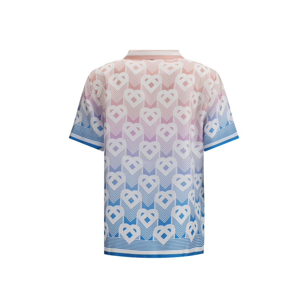 Chemise Silky Gradient Heart multicolore