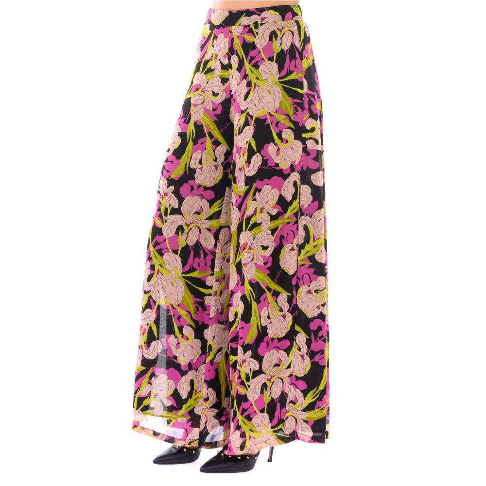 Pantalon Pinko à fleurs multicolores