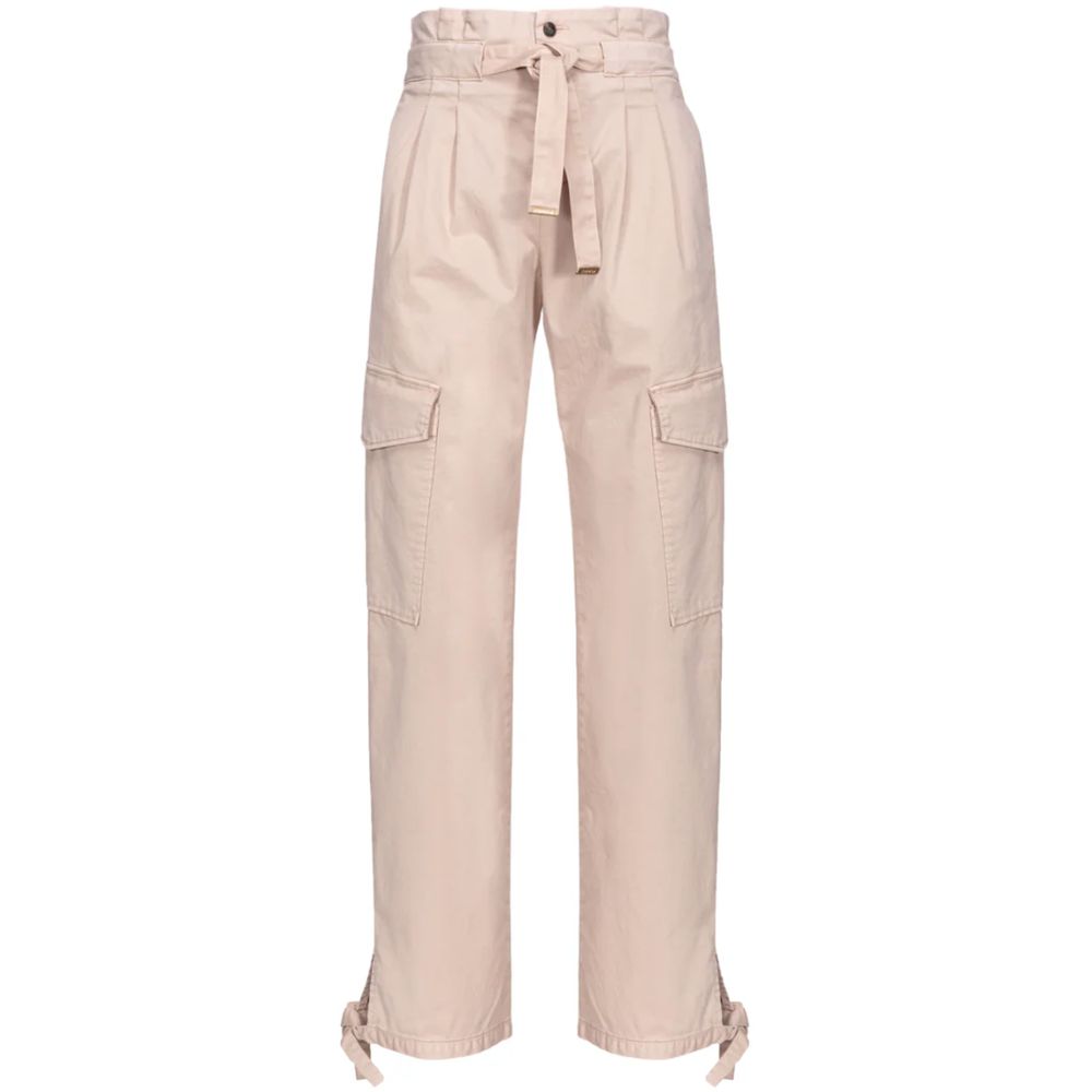 Pantalon Pinko avec poches cargo roses